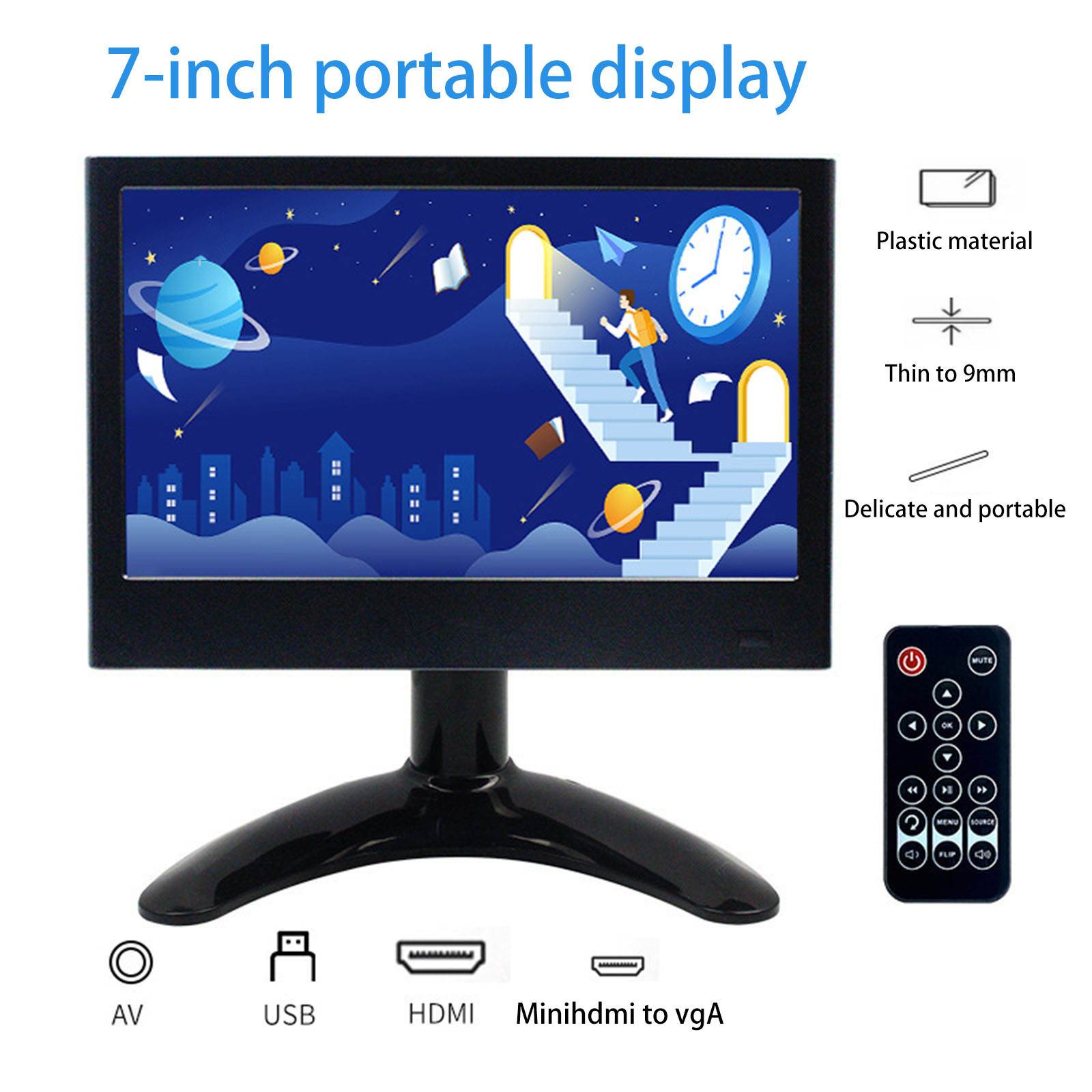 PPgejGEK Cyber_Monday Deals 2024 Portable Monitor,Portable Monitor HD 7