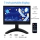thumbnail image 3 of Monitor portátil HD de 7 pulgadas, altavoces, segunda pantalla para computadora portátil, PC, teléfono, consola de juegos, multifunción, monitor portátil de alta definición IPS, 3 of 9