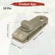 thumbnail image 3 of Uxcell Clips de Lona con Agarre de Bloqueo de Alta Resistencia [15PCS] - Abrazaderas para Lonas de Camping y Toldos - [Color Café Claro-3.3IN], 3 of 7