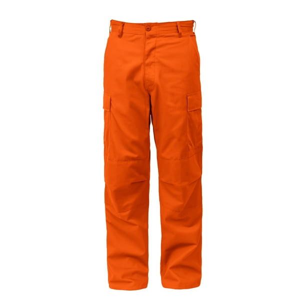 Neon orange sales cargo pants