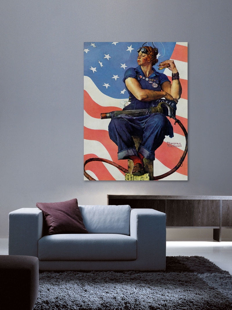 Marmont Hill Rosie the Riveter Wall Art