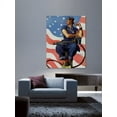 thumbnail image 4 of Marmont Hill Rosie the Riveter Wall Art, 4 of 7