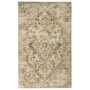 Nysa Floral Indoor Area Rug by Blue Nile Nills - 8' x 10', Cream