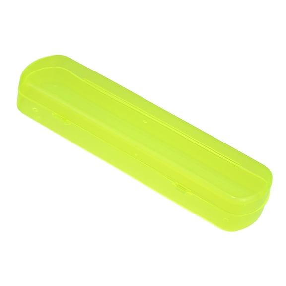 Vocoste Plastic Lightweight Toothbrush Travel Case Traveling for Travel Business Yellow 2.17"x1.38"x8.07"