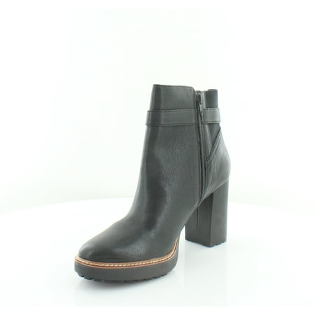 Womens Naturalizer Cora Round Toe Ankle Boots, Black Tumbled , 10 US / 40 EU
