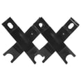thumbnail image 1 of Miangastore 2 Paires de Rallonges de Vélo pour Enfants Axes en Métal Noir, 1 of 7