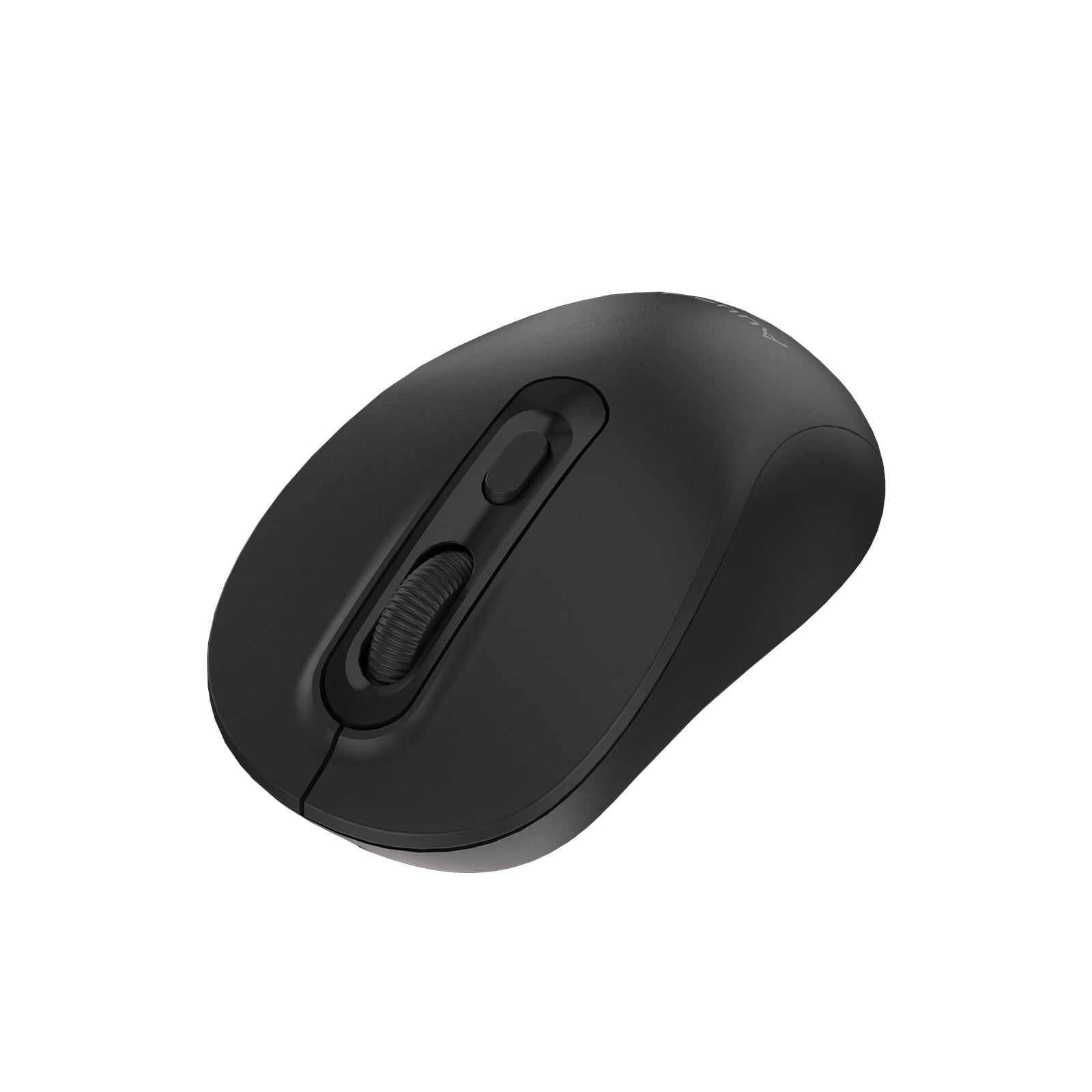 Auusda Wireless Mouse with USB Mini Receiver - Swift, Ambidextrous, 2.4GHz, Black