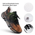 thumbnail image 4 of Retro Cock Walking Shoes for Men Woman Lightweight Tennis Fashion Elastic Sports Shoes Cushion Basketball Shoes, 4 of 7