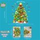 thumbnail image 5 of Ganfancp Nuevo Christmas Snowman Glass Sticker Decoración Ventana Christmas Snowflake Electrostatic Sticker Ofertas y Liquidaciones 1 Juego de Pegatinas, 5 of 6