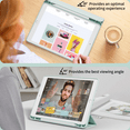 thumbnail image 7 of GKABXY iPad 10.2 Case for iPad 7th 8th 9th Generation Tablet Case New Upgraded 2nd Generation Ultra-resistant Soft Shell iPad Cover with Pencil Holder Work Travel, Green, 7 of 7