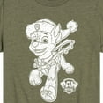 thumbnail image 3 of Paw Patrol - Chase Christmas Bells - Toddler And Youth Short Sleeve Graphic T-Shirt, 3 of 6