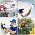 thumbnail image 4 of Protective Mask 7 In 1 Protection Mask, Painting Mask, Reusable With Dust Filter, Respiratory Gas Mask With Filter For Spraying, Painting, Work, Chemical Products, 4 of 4
