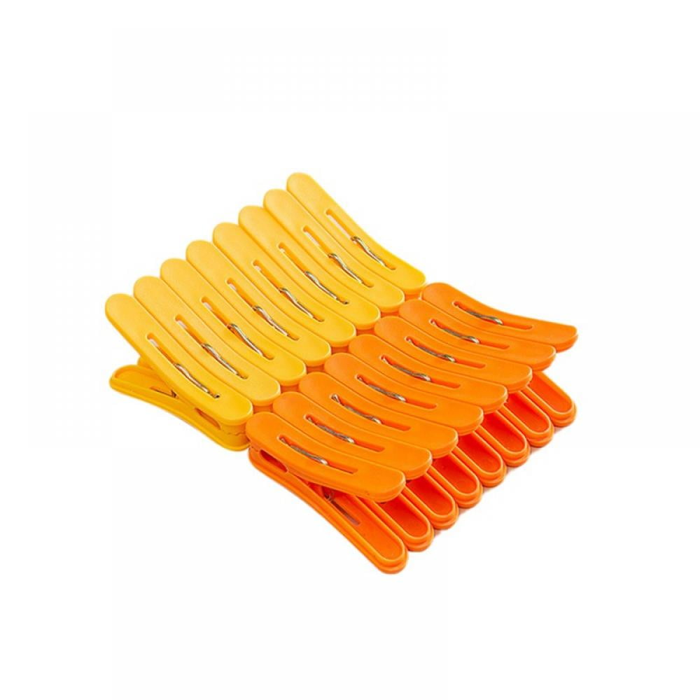 Colorful Plastic Clothespins, Heavy Duty Laundry Clothes Pins Clips