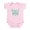 Petal Pink, variant on - Nonna's The Name! Infant Bodysuit - Baby Light Bodysuit, Size Newborn - 24 Months