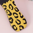 thumbnail image 3 of Abridor de botellas multifuncional con forma de pata de gato, de silicona, con imán de colores vibrantes y diseño de dibujos animados, con imán para nevera para el hogar, estampado de leopardo negro., 3 of 5