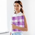 thumbnail image 6 of FORMRS 3 Ring Binder 1.5 inch with Pockets Set of 2 Clip Board 200 Sheets Capacity, Purple and White Pattern, 6 of 8