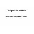 thumbnail image 3 of Tempered Passenger Right Side Door Window Door Glass Compatible with Pontiac G6 2-Door Coupe 2006-2009 Models (Not For Sedan or Convertible), 3 of 6