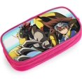 thumbnail image 2 of WarGreymon Digimon Pink Pencil Case, 2 of 4
