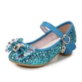 thumbnail image 1 of Zapatos de tacón alto para niñas, zapatos de princesa de cristal para primavera, zapatos grandes para niñas, zapatos de moda para niñas, 1 of 5