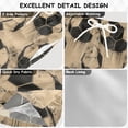 thumbnail image 4 of Retro Style Football Patterns Swim Trunks Board Shorts Beach Pants Bathing Bottoms M, 4 of 8