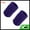 Purple, variant on Unique Bargains Pair Sweat Absorbing Wrist Sweatbands Athletic Cotton Terry Cloth Purple 8x10cm