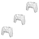 thumbnail image 5 of Reemplazo ultrafino de la cubierta protectora Methold para manija de controlador de juego PC para PS5 Transparente, 5 of 6