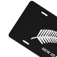 thumbnail image 3 of New Zealand `Silver Fern` Flag License Plate 6x12 Inch Thickening Aluminum Metal Decorative License Plates, Universal Fit For Trucks, Suvs, Vehicles, 3 of 7