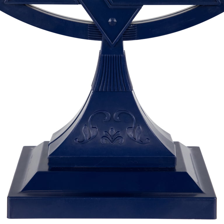 Northlight Battery LED Star of David Menorah, 11.75" Blue photo 7
