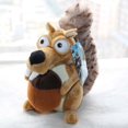thumbnail image 3 of Xiaodriceee Animal Doll Ice Age Scrat Squirrel Stuffed Plush Toy Baby Xmas Gifts (Squirrel), 3 of 5