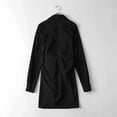 thumbnail image 4 of LLYwey s Women's Dresses for Wedding Guest Casual Soild Long Sleeve Blouse Shirts Shoulder- T-Shirt Dress New Casual Dresses Black Xl, 4 of 8