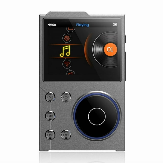 Reproductor de MP3 Sin Pérdida DSD Reproductor de Música de Audio Digital Hi-Fi Portátil de Alta Definición con 16 GB de Música Sin Pérdida