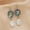 Gemini, variant on QQTDFG 12 Constellation Earring Natural Abalone Shell Pearl Silver Tone Dangle Earrings-Libra