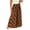 Coffee, variant on Stralyhd Womens Polka Dots Pants Casual Loose Wide Leg Flowy Pants Elastic Waisted Beach Travel Work Trousers with Pockets Beige XXL