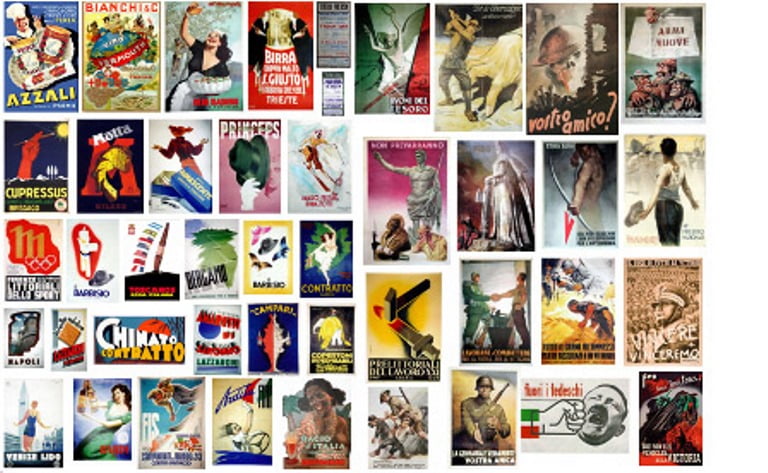 Reality In Scale 1:35 Mixed Commercial & Political Posters Poland WWII #35201 
