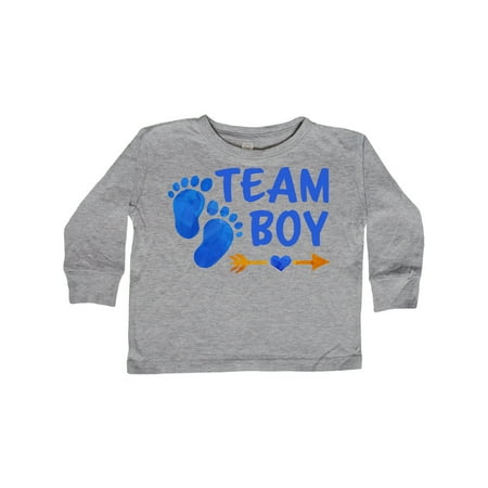 

Inktastic Team Boy Gift Toddler Boy or Toddler Girl Long Sleeve T-Shirt
