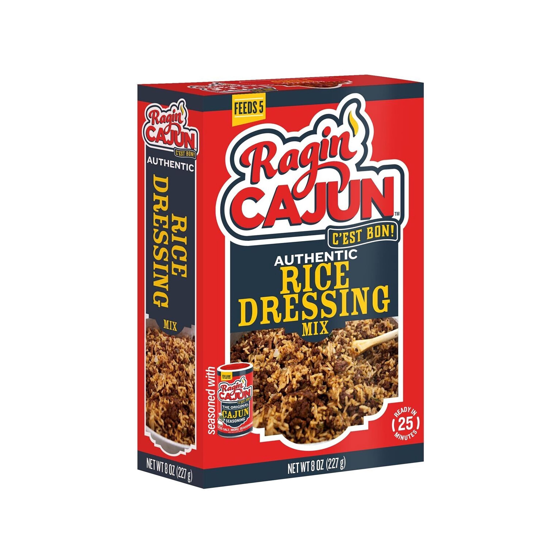 Ragin' Cajun Rice Dinner Party Set - Red Beans & Rice, Jambalaya, Rice Dressing