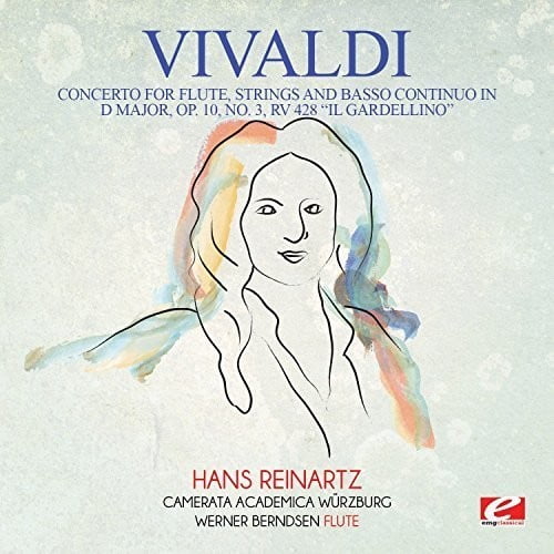 Vivaldi Concerto for Flute, Strings and Basso Continuo in D Major,Op