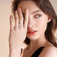 thumbnail image 4 of FENGGHAO Mothers Day Retro Alphabet Mama Ring Simple Love Heart Design Alloy Jewelry for Women Personality Gift, 4 of 7