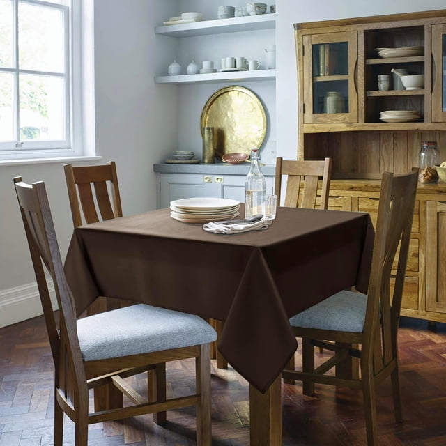Rectangle Tablecloth - x - Washable Polyester Rectangular Table Cloth for Dining Room Tables Stain and Spillproof Table Cover