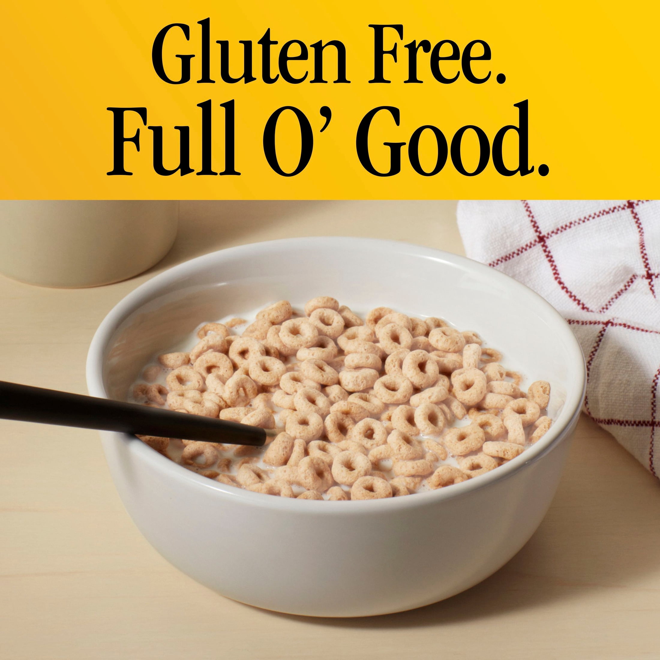 Frosted Lemon Cheerios Cereal, Gluten Free, Limited Edition, Family Size, 18.5 oz