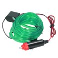 thumbnail image 1 of 5m/16.4ft Auto LED Tira Encendedor de Cigarrillos Drive Luminoso Ambiente Luz Interior del Coche DC 12V Verde Jadeshay A, 1 of 8