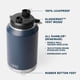 thumbnail image 2 of Jarra Thermos YETI Rambler de un galón, 3,8 L, a prueba de fugas, verde, 2 of 9