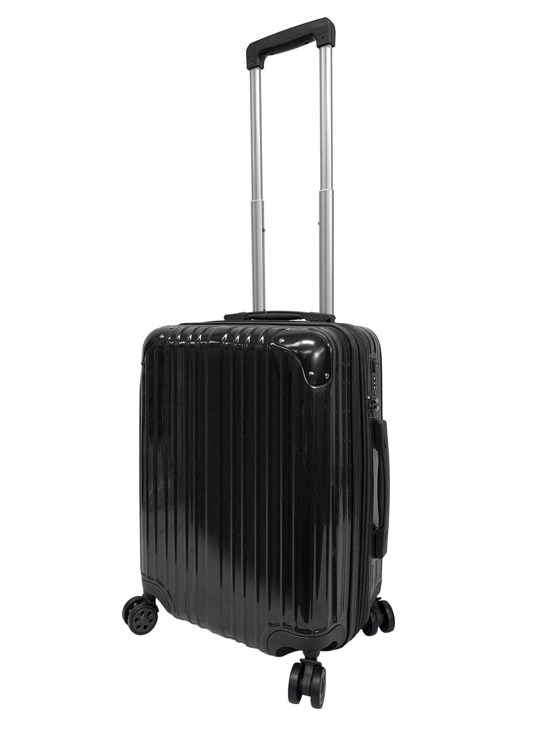 Hardside Carry-On Luggage Spinner Expandable Hand Carry Rolling Travel ...