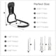 thumbnail image 5 of Soporte para colgar bicicletas, [paquete de 2] Ganchos resistentes para bicicletas Soporte para montaje en pared, Soporte vertical para colgar bicicletas resistente para garaje, Negro, 5 of 5