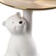 thumbnail image 5 of Estatua de oso blanco, figura de resina, llave, joyería, bandeja de almacenamiento, adorno (blanco) Likrtyny Para estrenar, 5 of 6