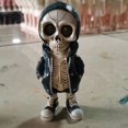 thumbnail image 2 of POINTERTECK Skull Statue Gift Eye-catching Creative Unique Decoration Fun Gift Skeleton Ornament, 2 of 5