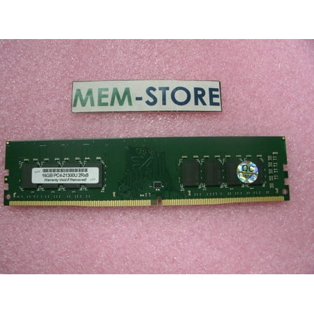 16GB DDR4 2666MHz non-ECC UDIMM Crucial CT16G4DFD8266 Equivalent RAM Memory (3rd Party)