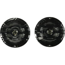 Kenwood KFC-1653MRB 6.5 Black Marine 2 Way Speakers 150 Watts