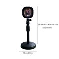 thumbnail image 2 of Projection Lamp 5W Wall Decoration Atmosphere Light 180° Projection Light; Rotating Adjustable Background Projector Lamp, Sun, 2 of 8