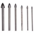 thumbnail image 1 of Brocas para abridor de azulejos, 6 piezas Broca para vidrio Broca para vidrio Abridor de orificios para vidrio Altamente versátil Jadeshay A, 1 of 8